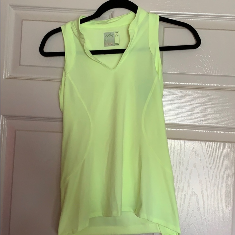 Lucky in Love Tennis Shirt